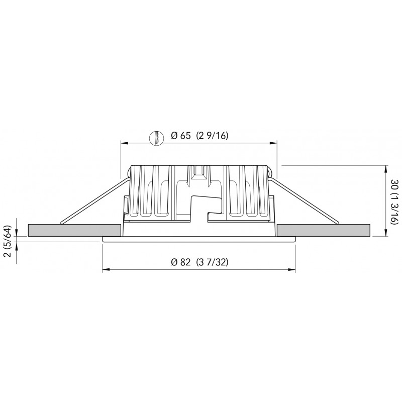 Faretti Led Quick FARETTO AD INCASSO KAI LP Quick (acq.min. unità) - immagine 2