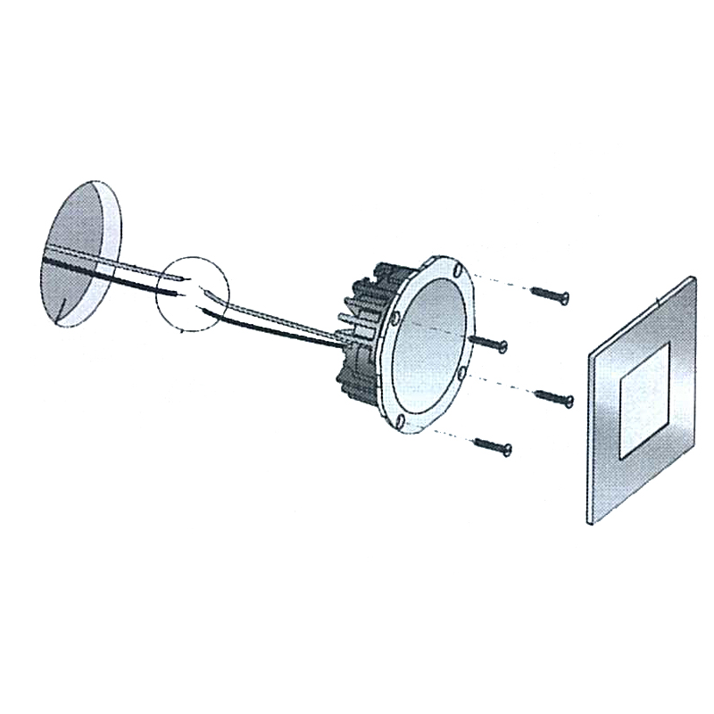 Faretti Led Quick FARETTO AD INCASSO MARINA HP Quick (acq.min. unità) - immagine 3