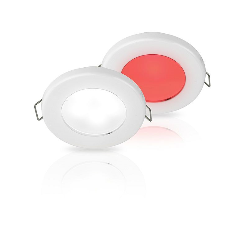 Faretti e Plafoniere a Led EUROLED 75 ACCIAIO ROSSO/BIANCO Hella marine (acq.min. unità) - immagine 2