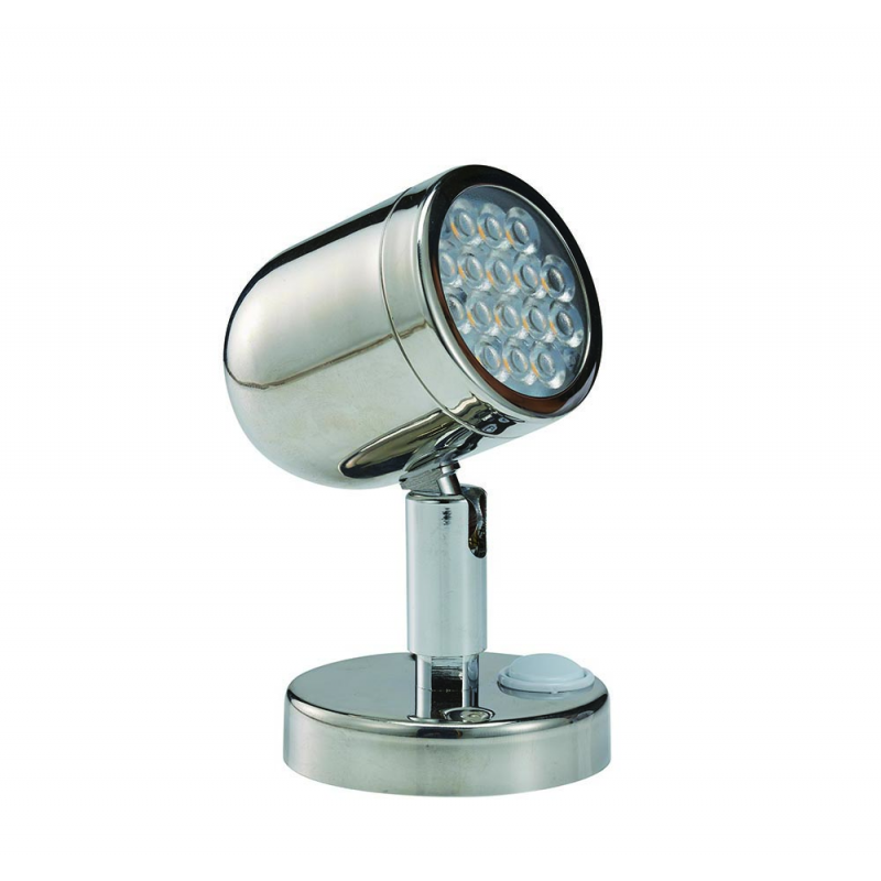 Faretti e Plafoniere a Led FARETTO A LED ACCIAIO INOX AAA (acq.min. unità)