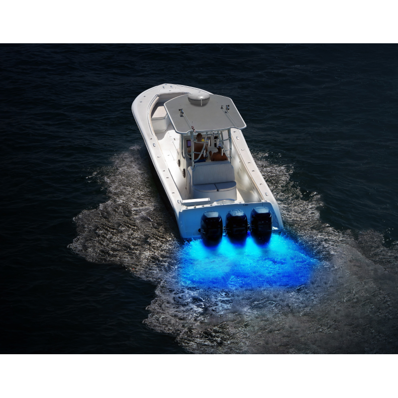 Faretti a Led Subacquei,Sottoplance FARO SUB APELOA1 LED CAR.BIANCO/BLU Hella marine (acq.min. unità) - immagine 3