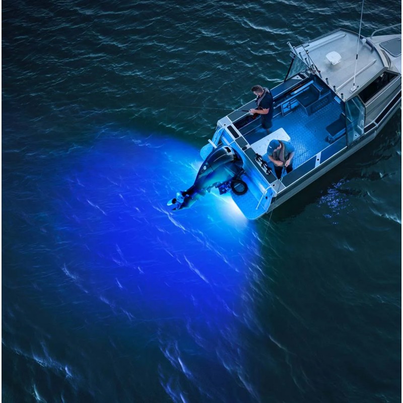 Faretti a Led Subacquei,Sottoplance FARO SUB APELO A2 LED BRONZE B/BLU Hella marine (acq.min. unità) - immagine 3