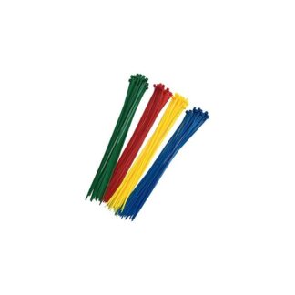 Fascette Nylon, Supporti a Sella 200 FASCETTE COLORATE MM100X2,5 Crosseven (acq.min. unità)