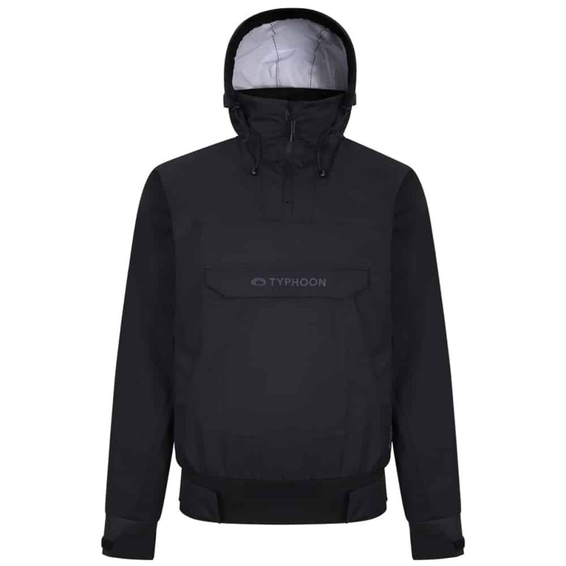 Cerate Renvyle Hooded Spray Top Black L Typhoon (acq.min. unità)