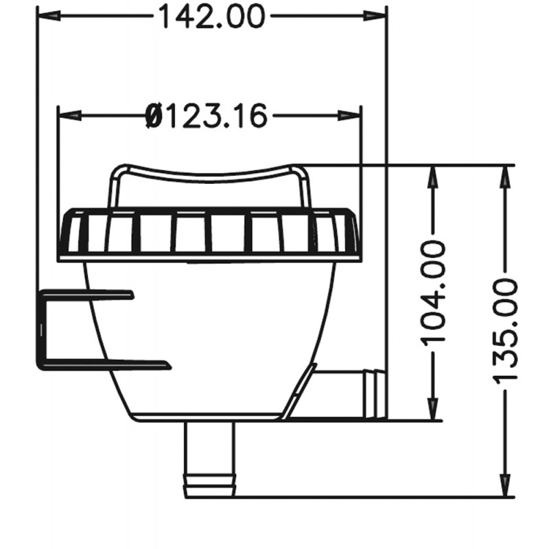 Filtri Acqua FILTRO ACQUA IN PLASTICA LT.150/H AAA (acq.min. unità) - immagine 2