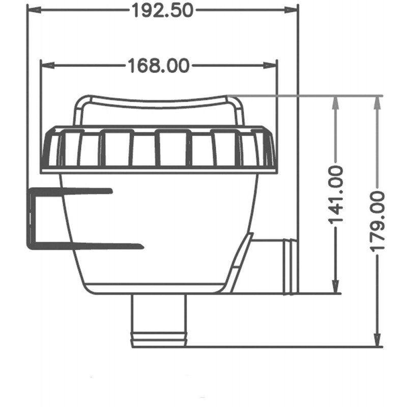 Filtri Acqua FILTRO ACQUA IN PLASTICA LT.300/H AAA (acq.min. unità) - immagine 2