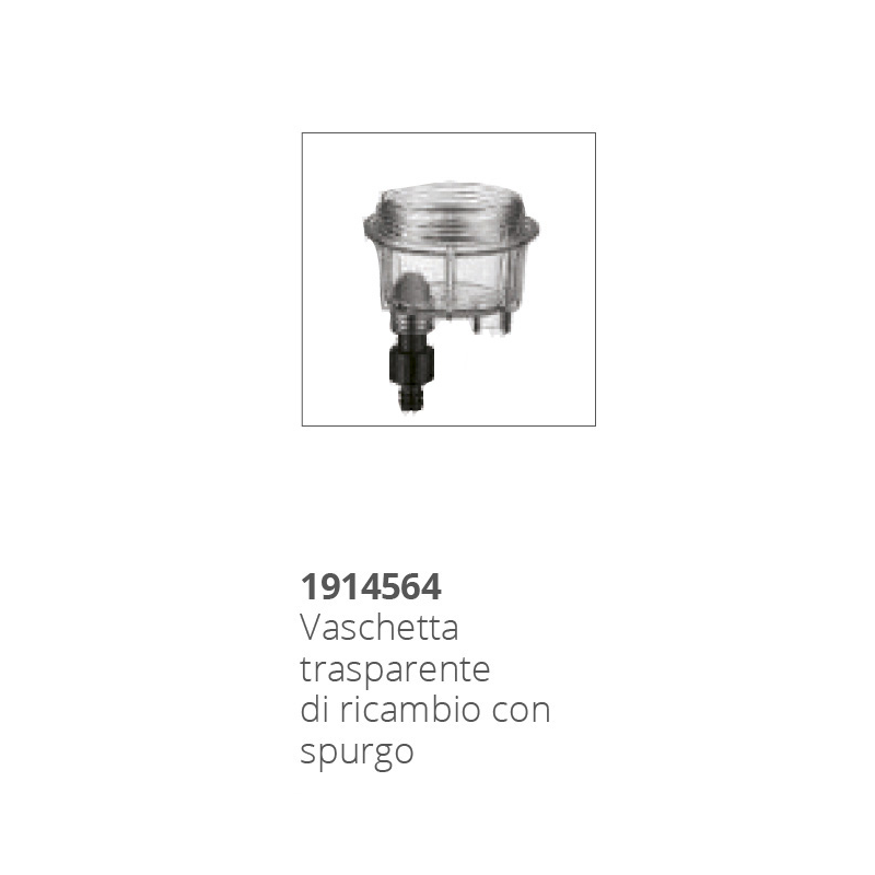 Filtri Decantatore FILTRO SEPARATORE ACQUA-BENZINA (acq.min. unità) - immagine 2