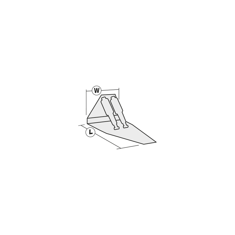 Flap Lenco CORRETTORI D'ASSETTO HP MM635X355 Lenco (acq.min. unità) - immagine 2