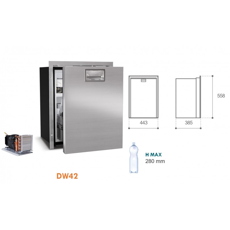 Frigoriferi Vitrifrigo FRIGORIFERO/FREEZER DW75 Vitrifrigo (acq.min. unità) - immagine 2