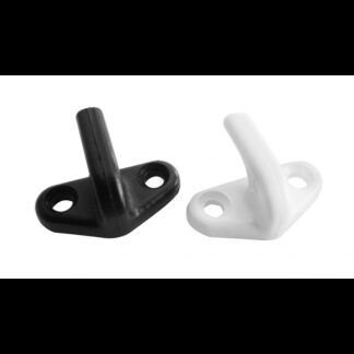 Trecce Varie e Moschettoni Nylon GANCETTO PVC NERO Nuova Rade (acq.min.20,00 unità)