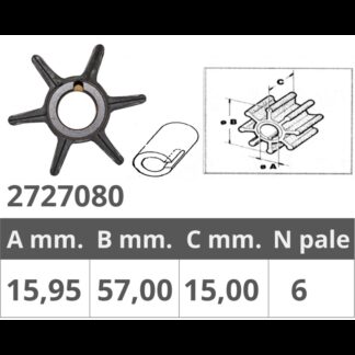 Giranti Chrysler / Force GIRANTE FORCE 2T 35-45-55 HP Finnord (acq.min. unità)