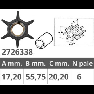 Giranti Honda GIRANTE HONDA 4T 35,40,45,50HP Finnord (acq.min. unità)