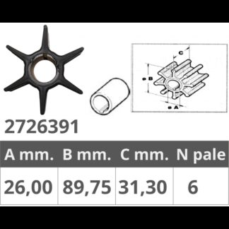 Giranti Honda GIRANTE HONDA 4T 175-225HP Finnord (acq.min. unità)