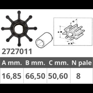 Giranti Mercruiser GIRANTE MERCRUISER BRAVO I-II Finnord (acq.min. unità)