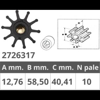 Giranti Johnson/Evinrude/OMC GIRANTE OMC RIF.OR.983895 Finnord (acq.min. unità)
