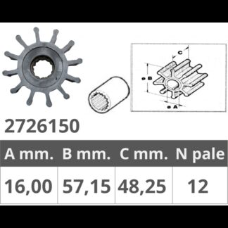 Giranti GIRANTE POMPE JABSCO 13554-6001 Finnord (acq.min. unità)