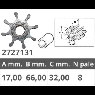 Giranti GIRANTE POMPE RENAULT 48300006/7 Finnord (acq.min. unità)