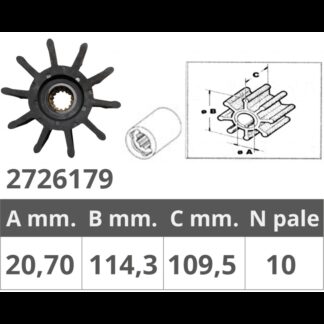 Giranti GIRANTE POMPE SHERWOOD 22000K Finnord (acq.min. unità)