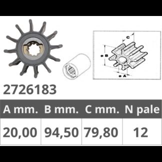 Giranti GIRANTE POMPE SHERWOOD 26000K Finnord (acq.min. unità)