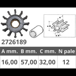 Giranti GIRANTE POMPE VOLVO Finnord (acq.min. unità)