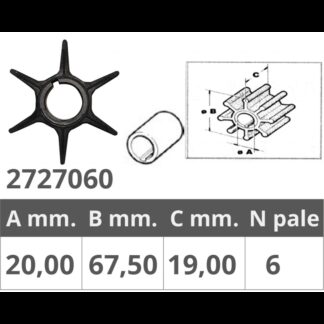 Giranti Suzuki GIRANTE SUZUKI 2T DT50-60-75-85 Finnord (acq.min. unità)