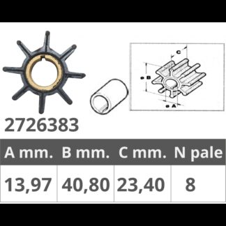 Giranti Tohatsu GIRANTE TOHATSU 2/4T 9,9-15-18 HP Finnord (acq.min. unità)