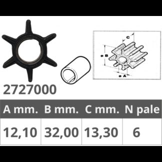 Giranti Whitehead GIRANTE WHITEHEAD 2T 6-12 HP Finnord (acq.min. unità)