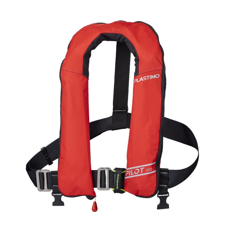 Giubbotti di Salvataggio Plastimo GIUBBOTTO GF PILOT 180 AUTO ROSSO Plastimo (acq.min. unità)