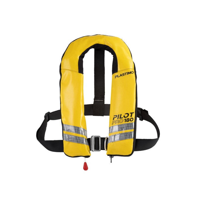 Giubbotti di Salvataggio Plastimo GILET PILOT PRO180 GIALLO AUTO+CING Plastimo (acq.min. unità)