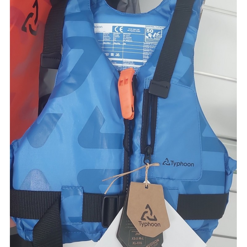 Aiuto al galleggiamento Typhoon HUDSON 50N ADULTO - BLU XS-S Typhoon (acq.min. unità) - immagine 2