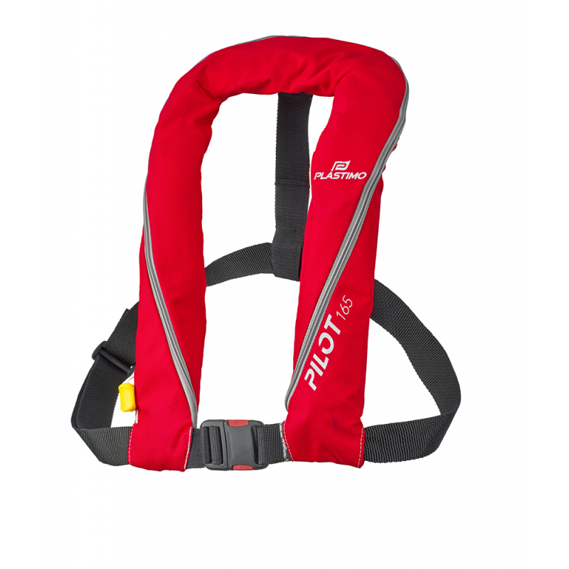Giubbotti di Salvataggio Plastimo PILOT 165 N AUT. ROSSO C/CINTURA Plastimo (acq.min. unità)