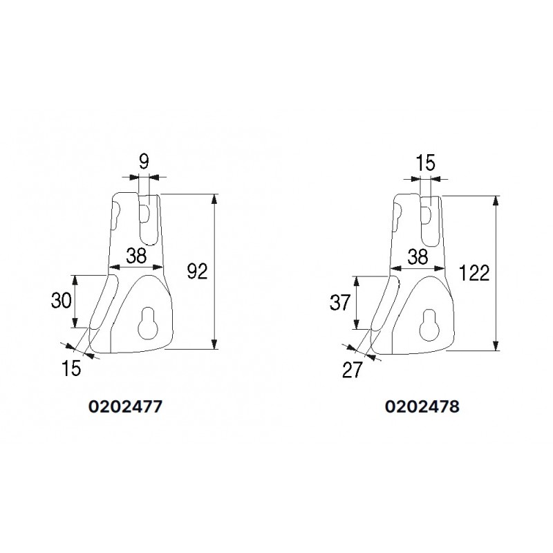 Giunti GIUNTO INOX 316 GIREVOLE Ø MM.6-8 Douglas Marine (acq.min. unità) - immagine 2