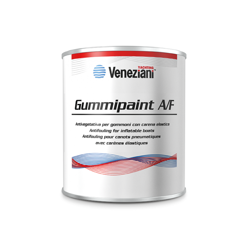 Primer, Antivegetative GUMMIPAINT A/F NERO LT.0,5 Veneziani (acq.min. unità)
