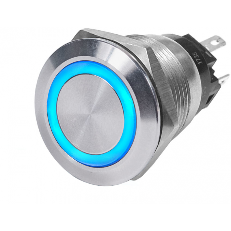Spie, Interruttori INTERRUTTORE A LED ROSSO OFF-(ON) Blue Sea (acq.min. unità)