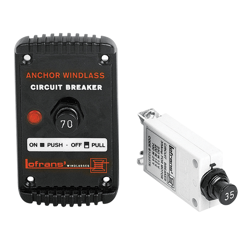 Accessori per Verricelli Lofrans' MAGNETO TERMICO 70 AMP. Lofrans (acq.min. unità)