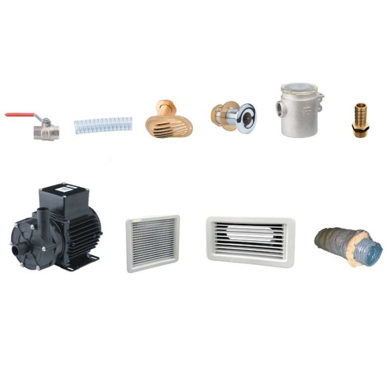 Aria condizionata KIT ACCESSORI PER 12000BTU Vitrifrigo (acq.min. unità)