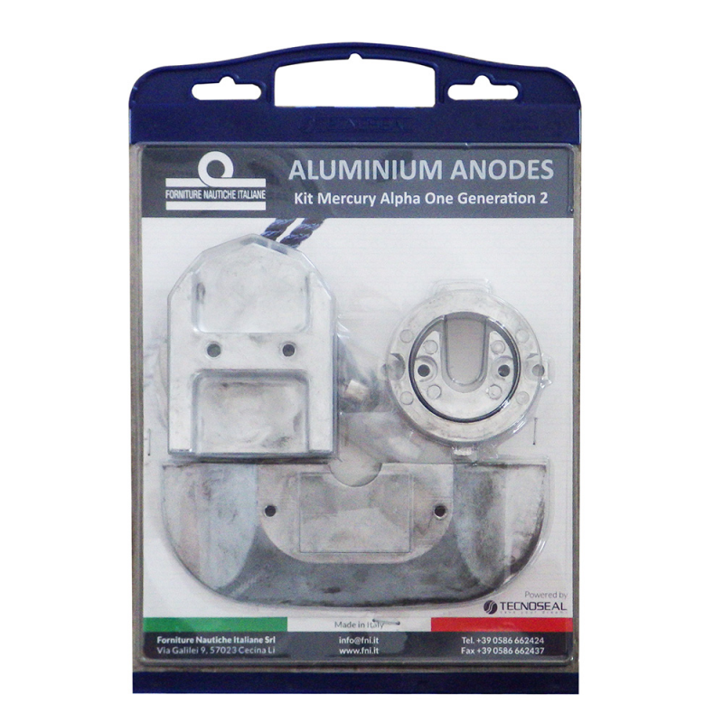 KIT Anodi Alluminio KIT ALL. MERCRUISER ALPHA I GEN II Tecnoseal (acq.min. unità)