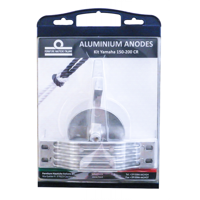 KIT Anodi Alluminio KIT ALLUMINIO YAMAHA 150-200 HP Tecnoseal (acq.min. unità)