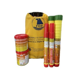 Segnali di Soccorso KIT ENTRO 50 M DIPORTO 3/6 M CHARTE FDF (acq.min. unità)