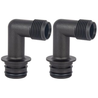 Accessori per Pompe KIT RACC. 1/2' QEST 90° 2PZ HD6 Flojet (acq.min. unità)
