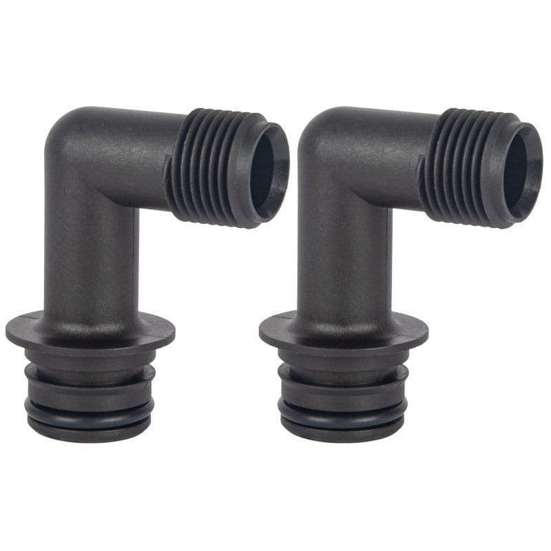 Accessori per Pompe KIT RACC. 1/2' QEST 90° 2PZ HD6 Flojet (acq.min. unità)