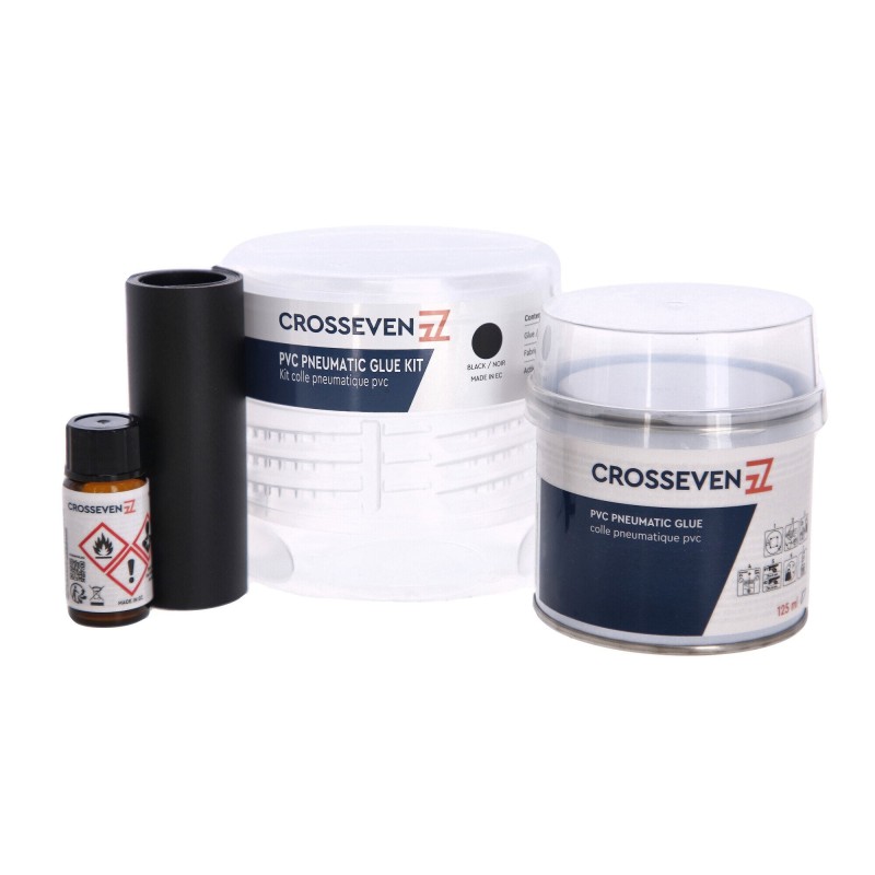 Colle KIT RIP. PVC 125ML BICOM. NERO Crosseven (acq.min. unità) - immagine 3