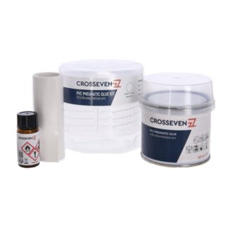 Colle KIT RIP. PVC 125ML BICOM. NERO Crosseven (acq.min. unità)