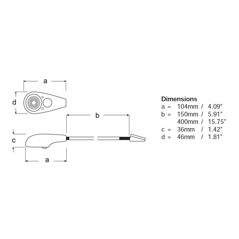 Luci da Lettura LAMPADA DA CARTEGGIO 400MM B/R Hella marine (acq.min. unità) - immagine 2