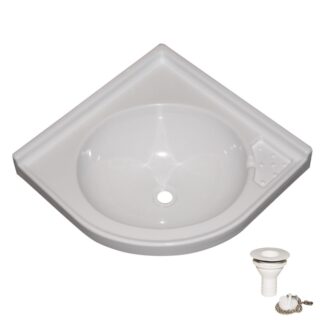 Lavelli, Pilette Scarico LAVELLO PVC AD ANGOLO VECAM (acq.min. unità)