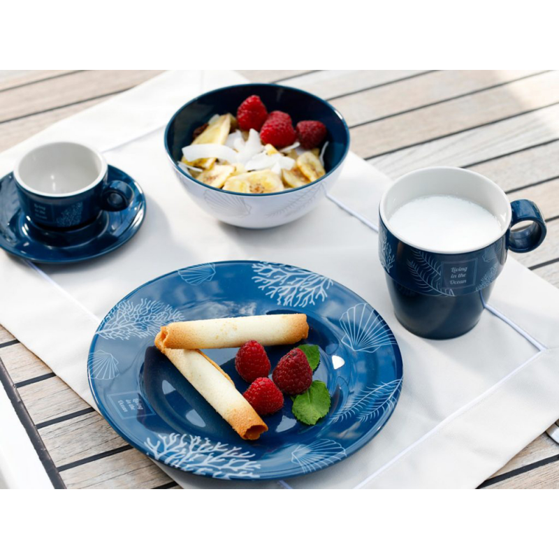 Marine Business Living PIATTI DA DESSERT SERIE LIVING - 6p Marine Business (acq.min. unità) - immagine 2