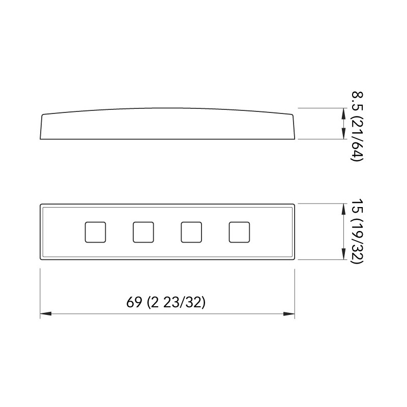 Luci di Cortesia LUCE DI CORTESIA BIANCA TAB CPA 3 Quick (acq.min. unità) - immagine 2