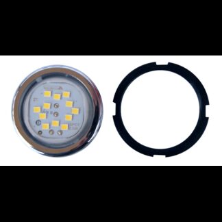 Luci di Cortesia 12 LED BIANCO 12 VOLTS Binding Union (acq.min. unità)