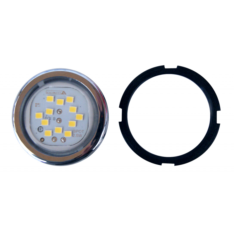 Luci di Cortesia 12 LED BIANCO 12 VOLTS Binding Union (acq.min. unità)