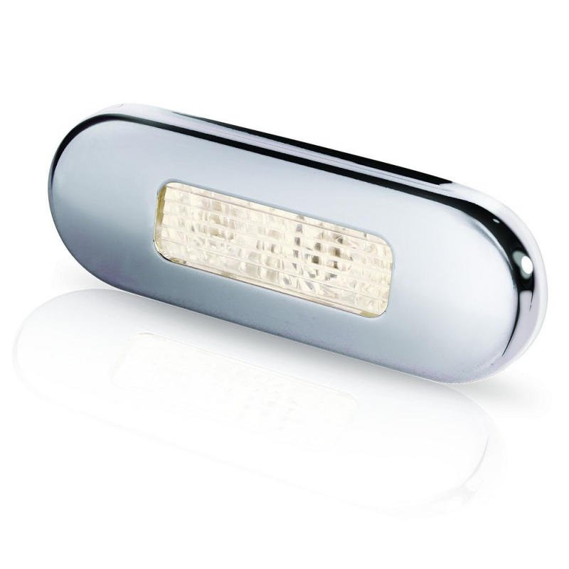 Luci di Cortesia LUCE CORTESIA OBLONG BIANCA Hella marine (acq.min. unità) - immagine 2